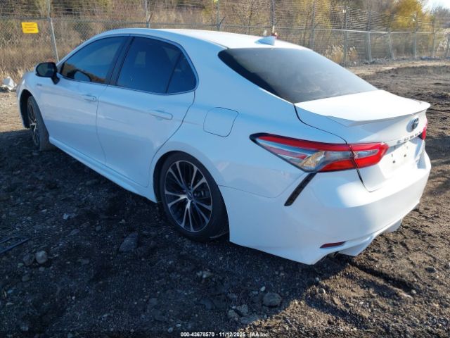 2019 TOYOTA CAMRY HYBRID 4T1B21HK7KU012507 Photo 2
