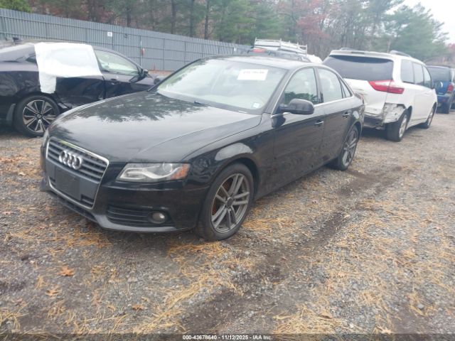 2012 AUDI A4 WAUAFAFL5CA068168 Photo 1