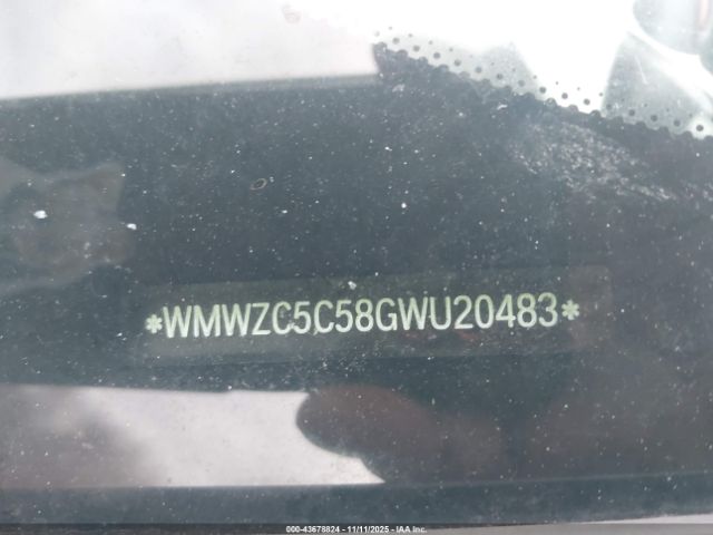 2016 MINI COUNTRYMAN WMWZC5C58GWU20483 Photo 8