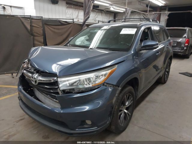 2016 TOYOTA HIGHLANDER 5TDKKRFH5GS503566 Photo 1