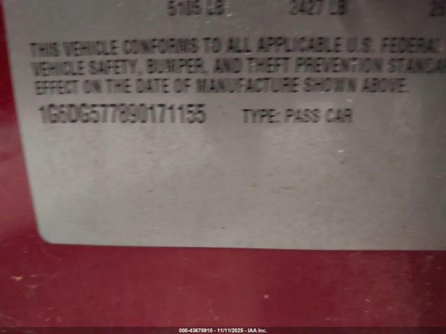 2009 CADILLAC CTS 1G6DG577890171155 Photo 8