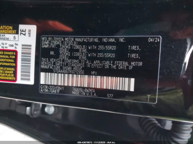 2024 LEXUS TX 350 5TDAAAB67RS012956 Photo 8
