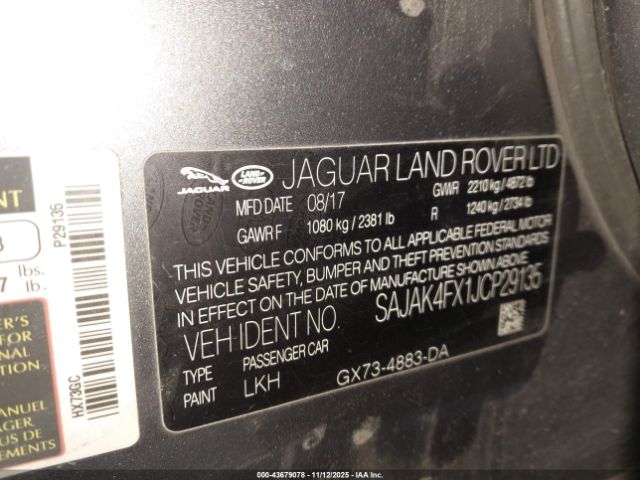 2018 JAGUAR XE SAJAK4FX1JCP29135 Photo 8