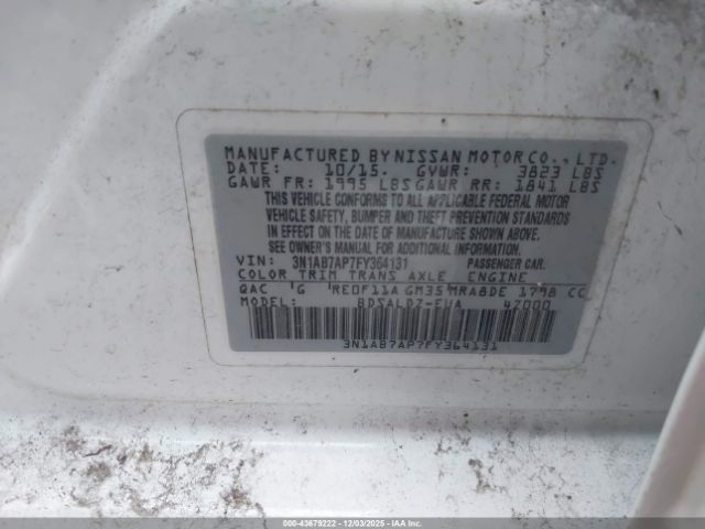 2015 NISSAN SENTRA 3N1AB7AP7FY364131 Photo 8