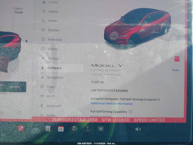 2026 TESLA MODEL Y 7SAYGDEE0TA413858 Photo 6