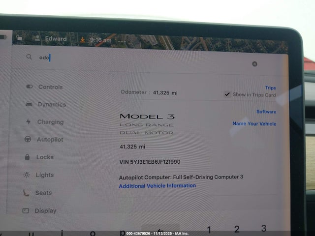 2018 TESLA MODEL 3 5YJ3E1EB6JF121990 Photo 6