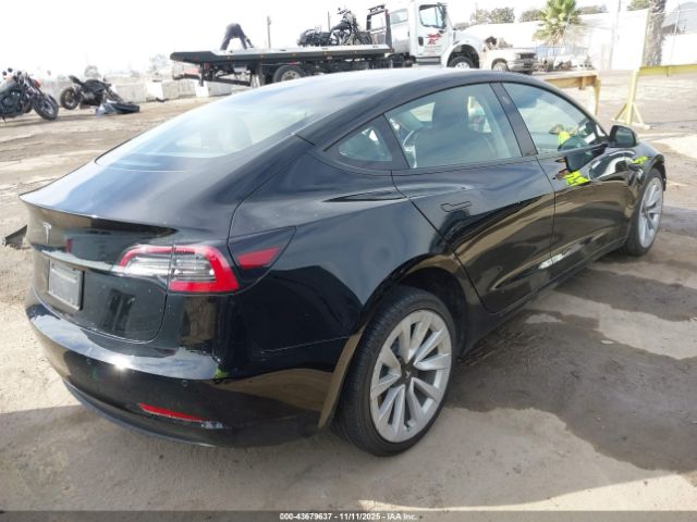 2022 TESLA MODEL 3 5YJ3E1EA3NF368543 Photo 3
