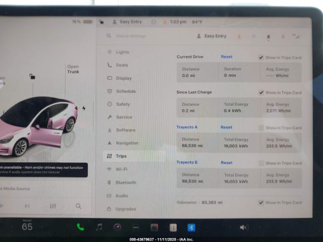 2022 TESLA MODEL 3 5YJ3E1EA3NF368543 Photo 6