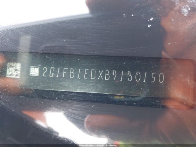 2011 CHEVROLET CAMARO 2G1FB1EDXB9130150 Photo 8