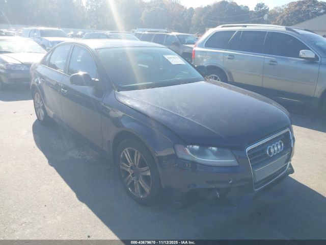2011 AUDI A4 WAUAFAFL2BN050279