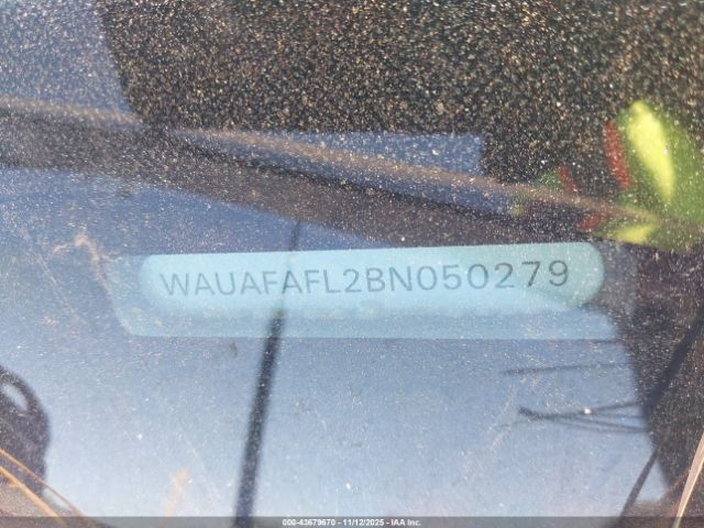 2011 AUDI A4 WAUAFAFL2BN050279 Photo 8