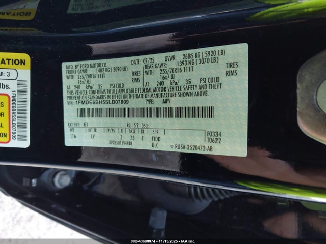 2025 FORD BRONCO 1FMDE6BH5SLB07809 Photo 8