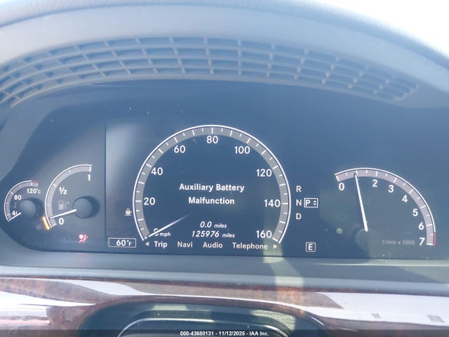 Auction sale of the 2013 Mercedes-benz S 550 4matic, vin: WDDNG9EB1DA505891, lot number: 43680131