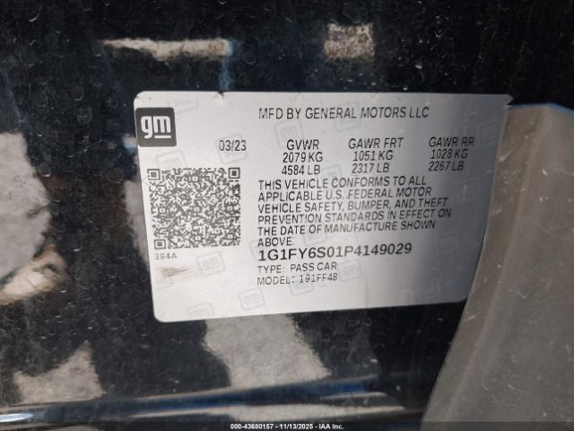 2023 CHEVROLET BOLT EUV 1G1FY6S01P4149029 Photo 8