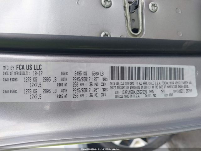 2018 JEEP CHEROKEE 1C4PJMBBXJD567635 Photo 8