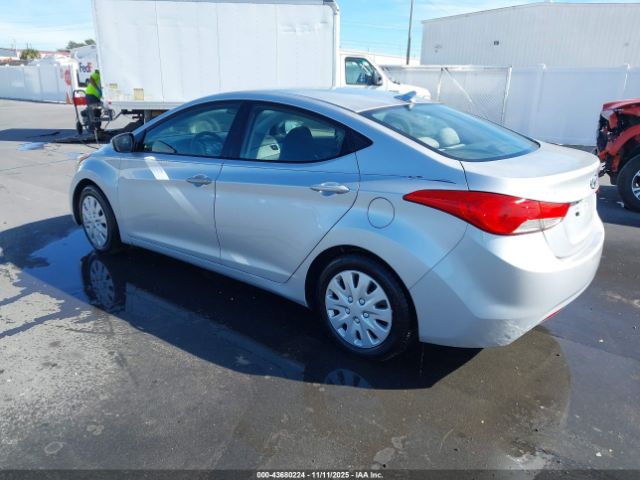 2011 HYUNDAI ELANTRA 5NPDH4AE7BH027455 Photo 2