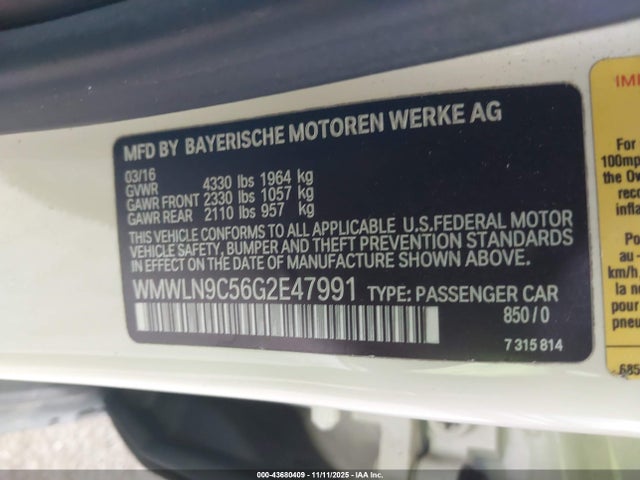 2016 MINI CLUBMAN WMWLN9C56G2E47991 Photo 8