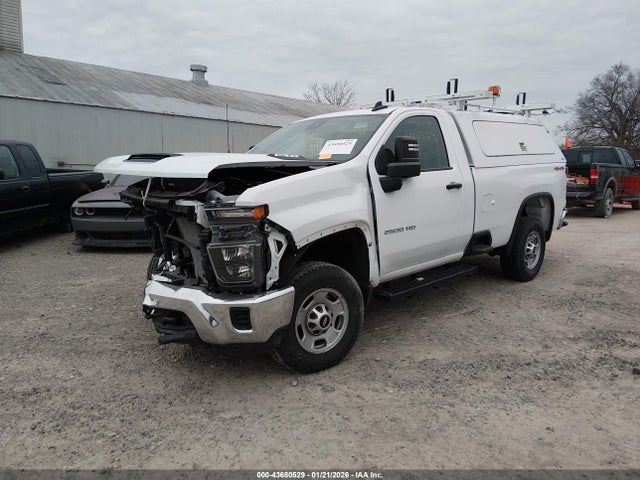 43680529 :رقم المزاد ، 1GC3KLE79SF193084 vin ، 2025 Chevrolet Silverado 2500hd 4wd  Long Bed Work Truck مزاد بيع