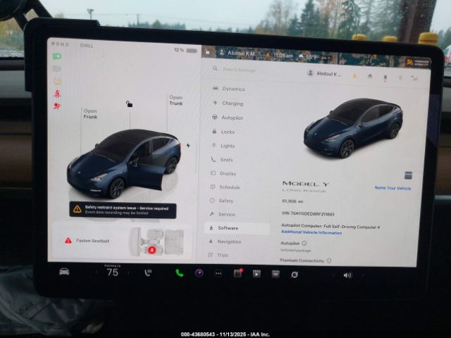 2024 TESLA MODEL Y 7SAYGDED8RF211661 Photo 6