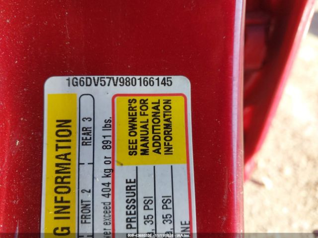 2008 CADILLAC CTS 1G6DV57V980166145 Photo 8