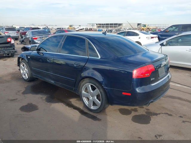 2008 AUDI A4 WAUDH78E58A061799 Photo 2