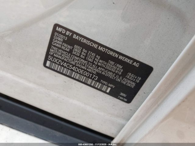 2013 BMW X5 5UXZV4C54D0E00173 Photo 8