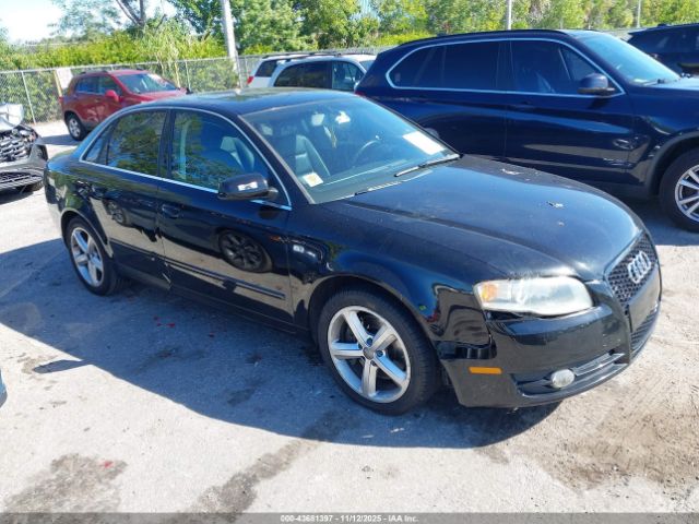 2007 AUDI A4 WAUAH78E07A256761