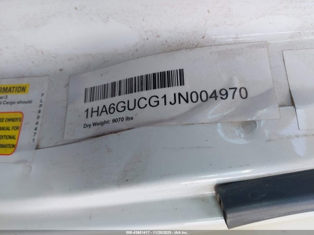1HA6GUCG1JN004970 Chevrolet Express Cutaway 4500