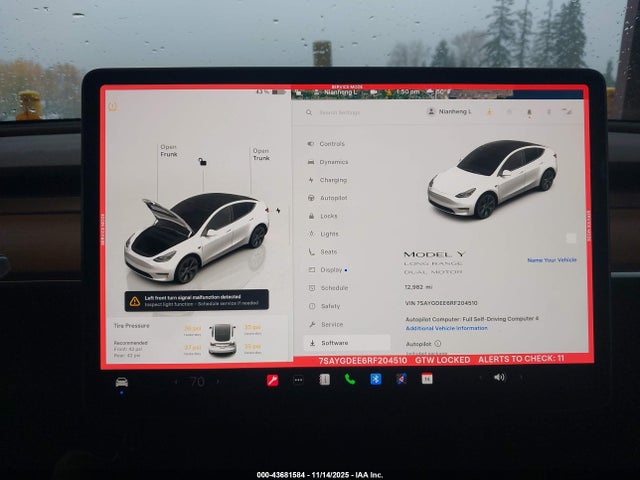 2024 TESLA MODEL Y 7SAYGDEE6RF204510 Photo 6