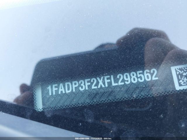 2015 FORD FOCUS 1FADP3F2XFL298562 Photo 8