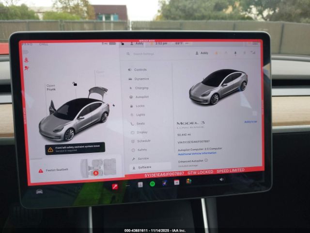 2018 TESLA MODEL 3 5YJ3E1EA6JF007897 Photo 6