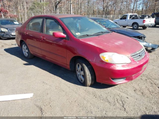 2004 TOYOTA COROLLA 1NXBR38E14Z277816