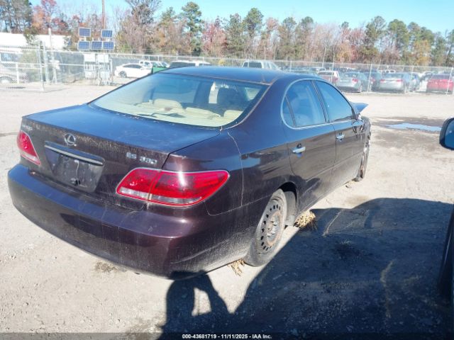 2005 LEXUS ES 330 JTHBA30GX55120904 Photo 3