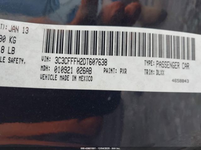 2013 FIAT 500 3C3CFFFH2DT607638 Photo 8