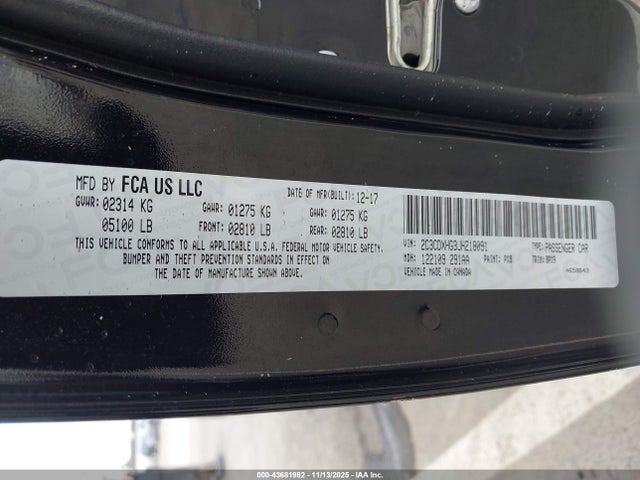 Dodge Charger Sxt Plus Rwd 2018 2C3CDXHG3JH218091 Image 9