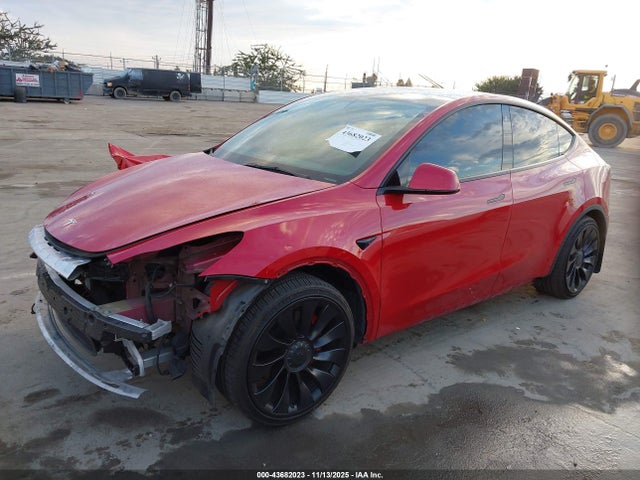 2022 TESLA MODEL Y 7SAYGDEF7NF437430 Photo 1
