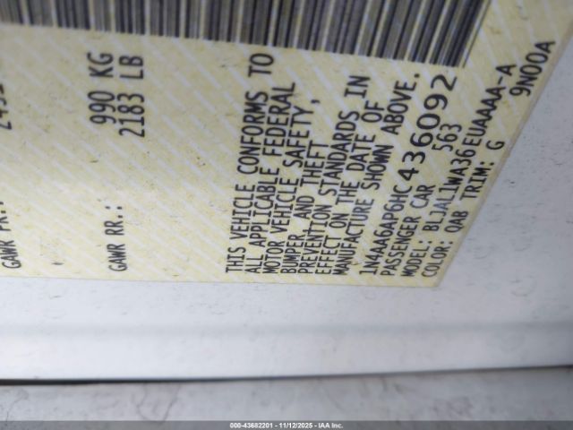 2017 NISSAN MAXIMA 1N4AA6AP6HC436092 Photo 8