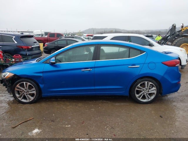 Продаж на аукціоні авто 2017 Hyundai Elantra Limited, vin: 5NPD84LF6HH047694, номер лоту: 43682281
