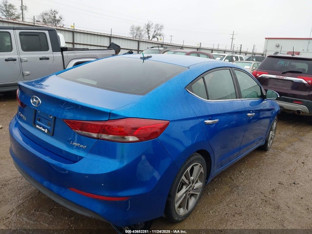 Продаж на аукціоні авто 2017 Hyundai Elantra Limited, vin: 5NPD84LF6HH047694, номер лоту: 43682281