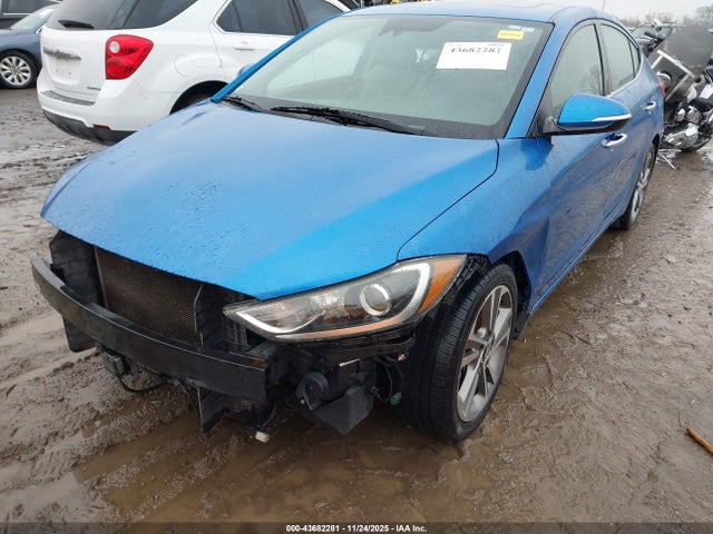 Продаж на аукціоні авто 2017 Hyundai Elantra Limited, vin: 5NPD84LF6HH047694, номер лоту: 43682281