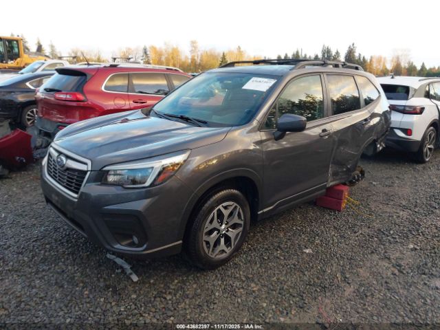2021 SUBARU FORESTER JF2SKAFC9MH434338 Photo 1