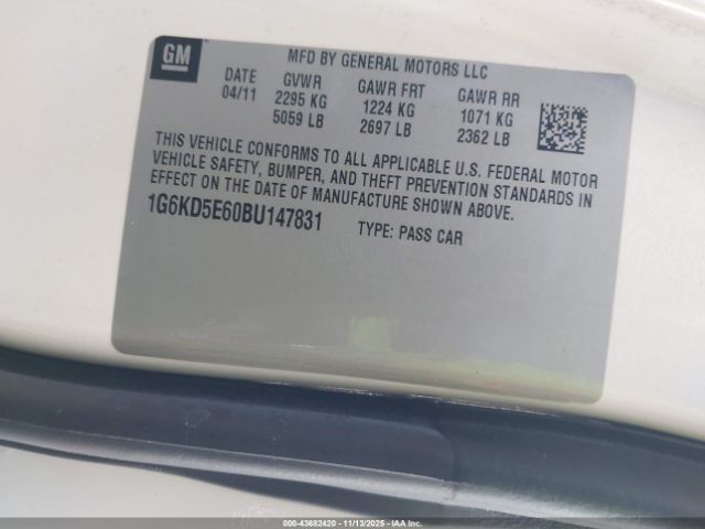 2011 CADILLAC DTS 1G6KD5E60BU147831 Photo 8