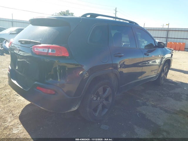 2016 Jeep Cherokee 75th Anniversary მანქანა იყიდება აუქციონზე, vin: 1C4PJLCB0GW350536, აუქციონის ნომერი: 43682425