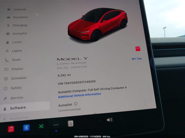 2026 TESLA MODEL Y 7SAYGDEE9TF349208 Photo 6