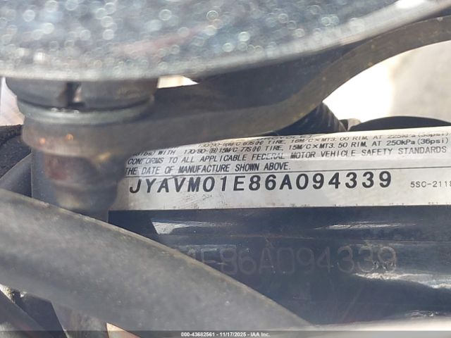 2006 YAMAHA XVS65 JYAVM01E86A094339 Photo 9