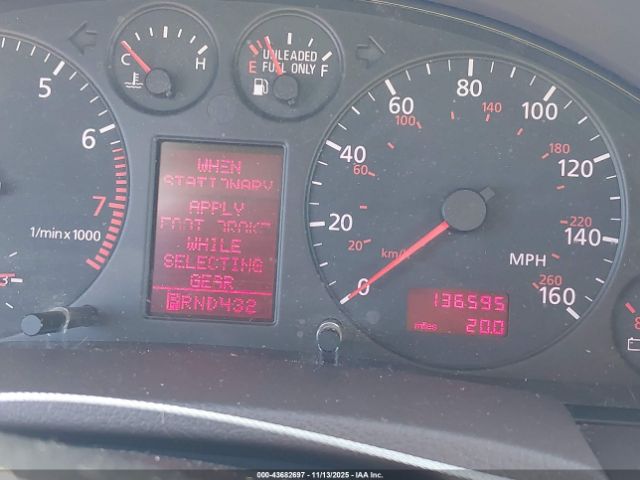 1999 AUDI A6 WAUDA24BXXN024337 Photo 6