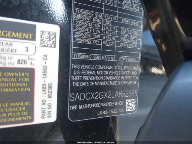 2020 JAGUAR F-PACE SADCX2GX2LA652385 Photo 8