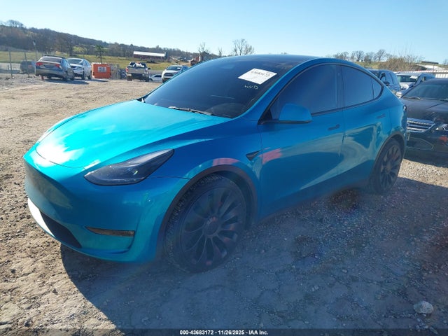 2022 TESLA MODEL Y 7SAYGDEF7NF554716 Photo 1