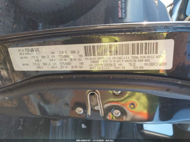 2017 RAM 1500 1C6RR7KT6HS728152 Photo 8