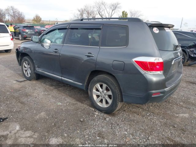 2013 TOYOTA HIGHLANDER 5TDBK3EHXDS224561 Photo 2